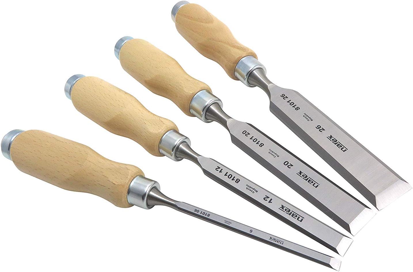 Narex 863010 Chisel Set: Four Metric Widths and an Edge to Maintain