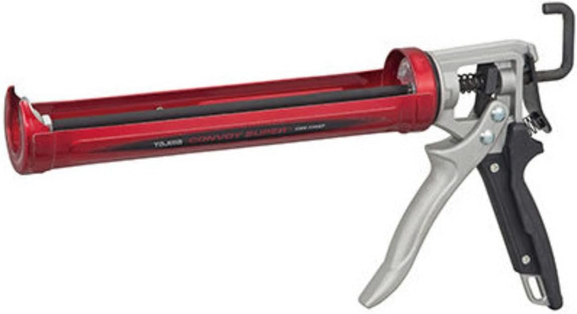 TAJIMA CNV-100SP Caulk Gun: Flow Stops and Handle Rotation