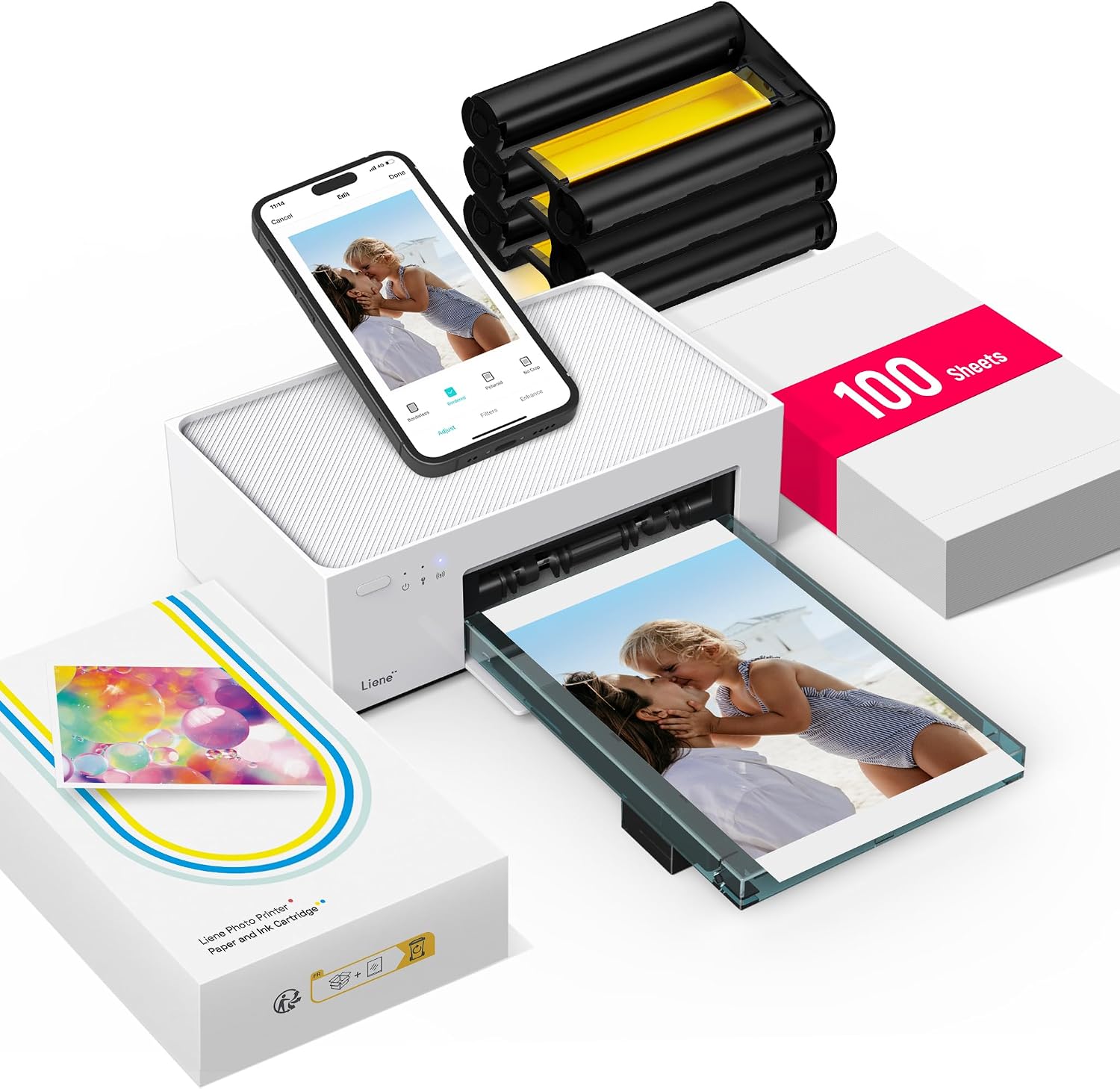 Liene M100 Photo Printer: Plan the 4x6 Print Station