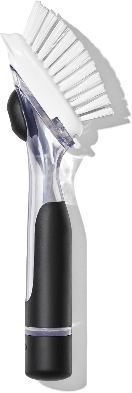 OXO 12361700 Dish Brush: Push-Button Soap