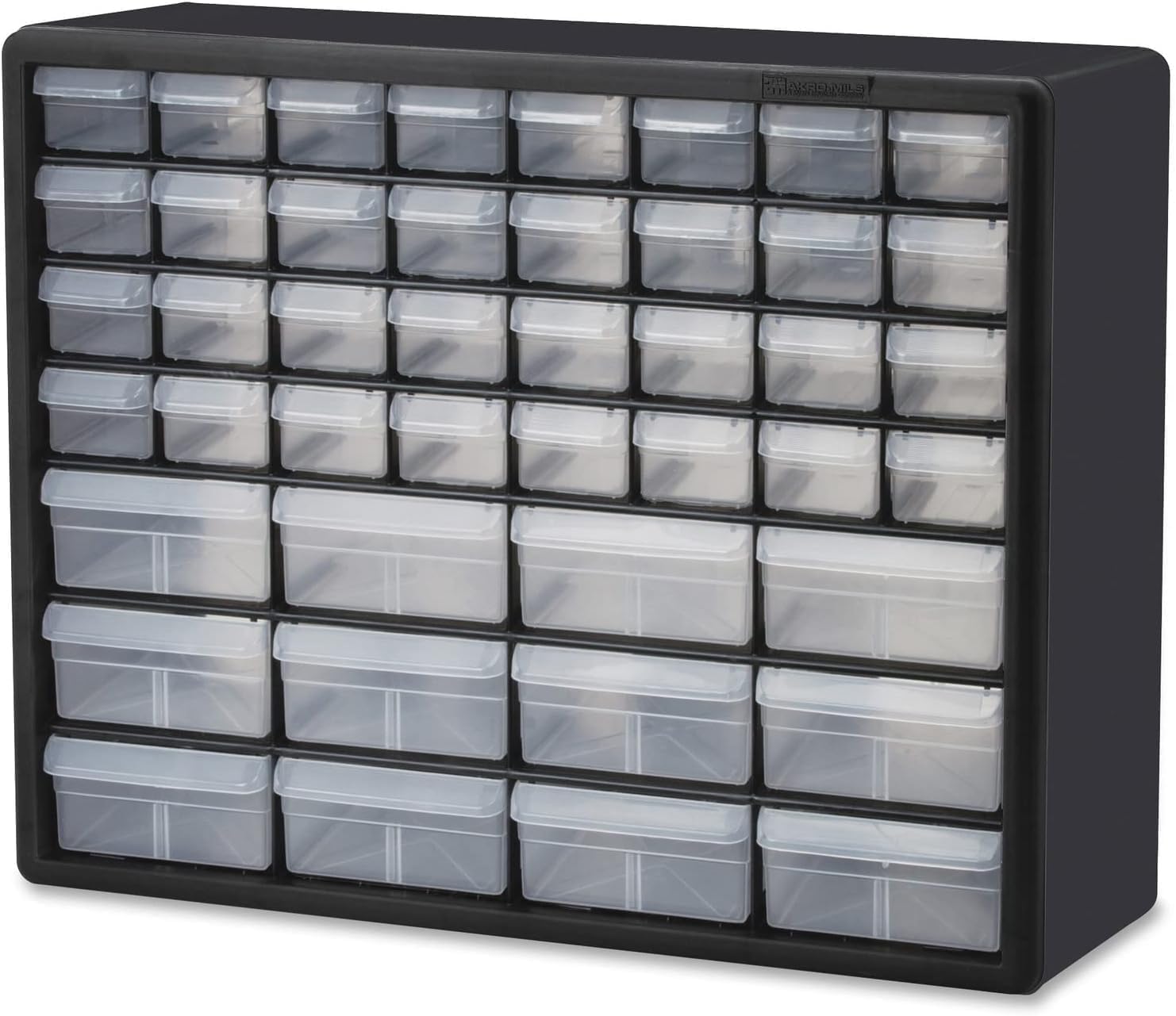 Akro-Mils 10144 44-Drawer Cabinet: Sort Parts by Size