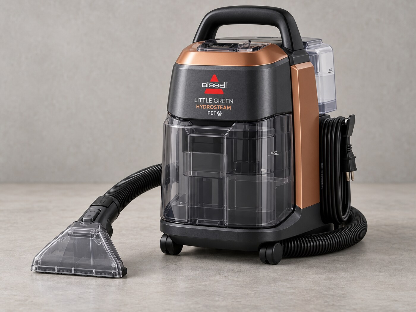 BISSELL HydroSteam 3618 Portable Spot Cleaner: Steam-Assisted Cleaning