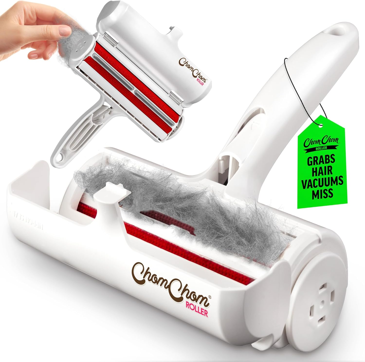 ChomChom Roller Pet Hair Remover: No Sticky Refills