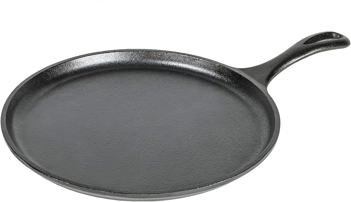 Lodge L9OG3 Griddle: Low Sides for Pancakes and Tortillas