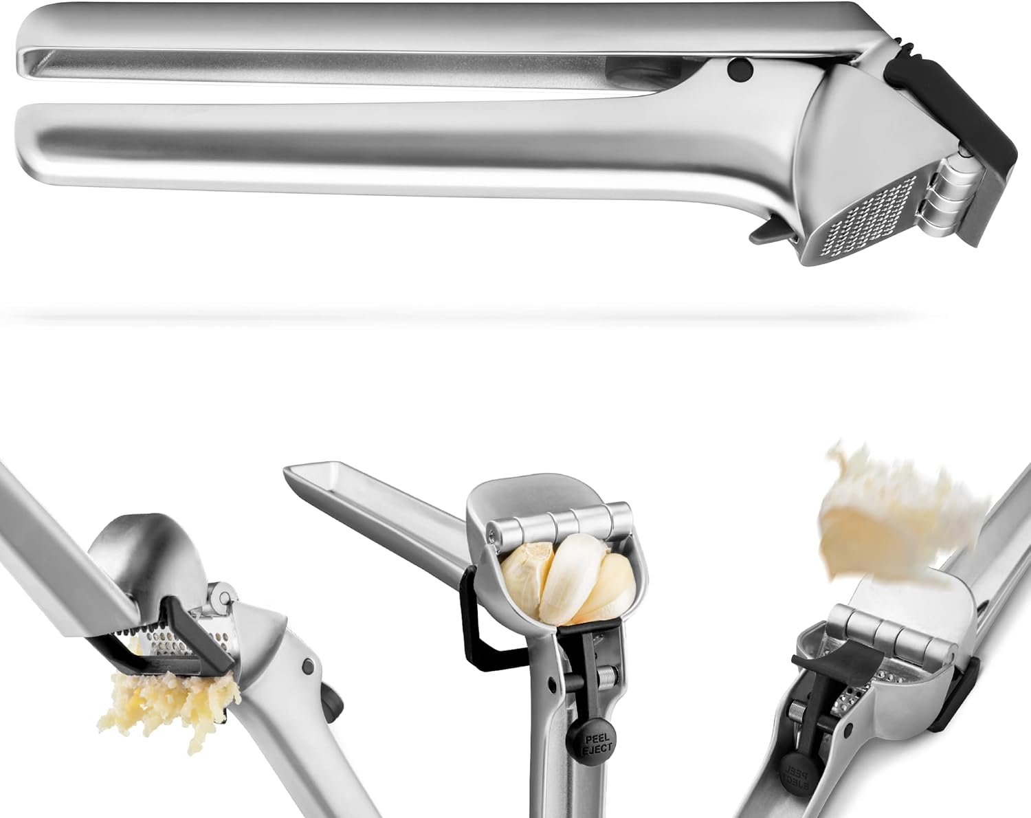 Dreamfarm Garject vs Joseph Joseph Helix 20102: Two Ways to Clear a Garlic Press