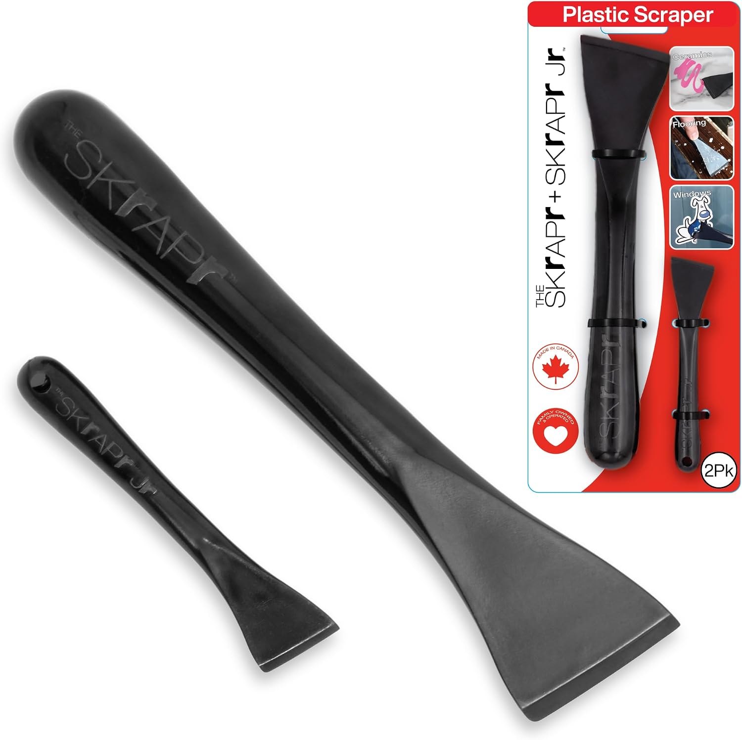 THE SKrAPr Scraper 2-Pack: No Replacement Blades