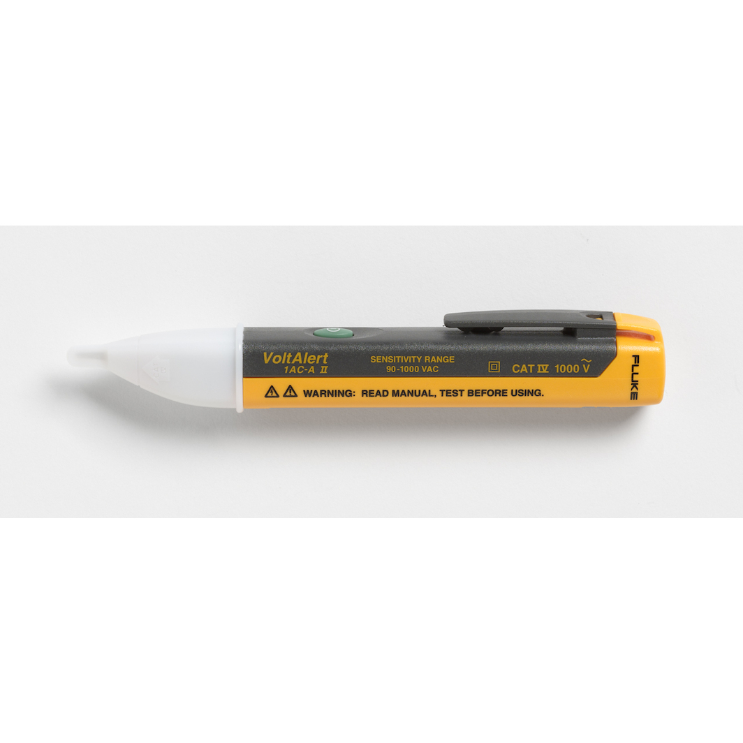 Fluke 1AC-A1-II Non-Contact Voltage Tester Adds a Visible Self-Check to Quick AC Screening