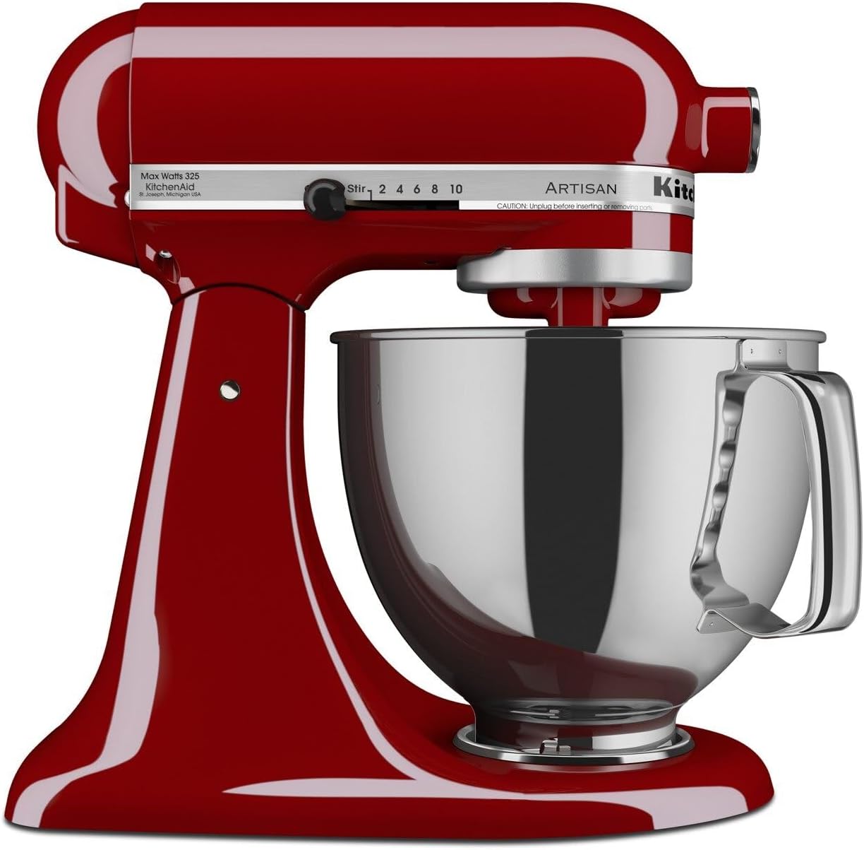 KitchenAid Artisan 五夸脱厨师机：为常做烘焙留出操作位置