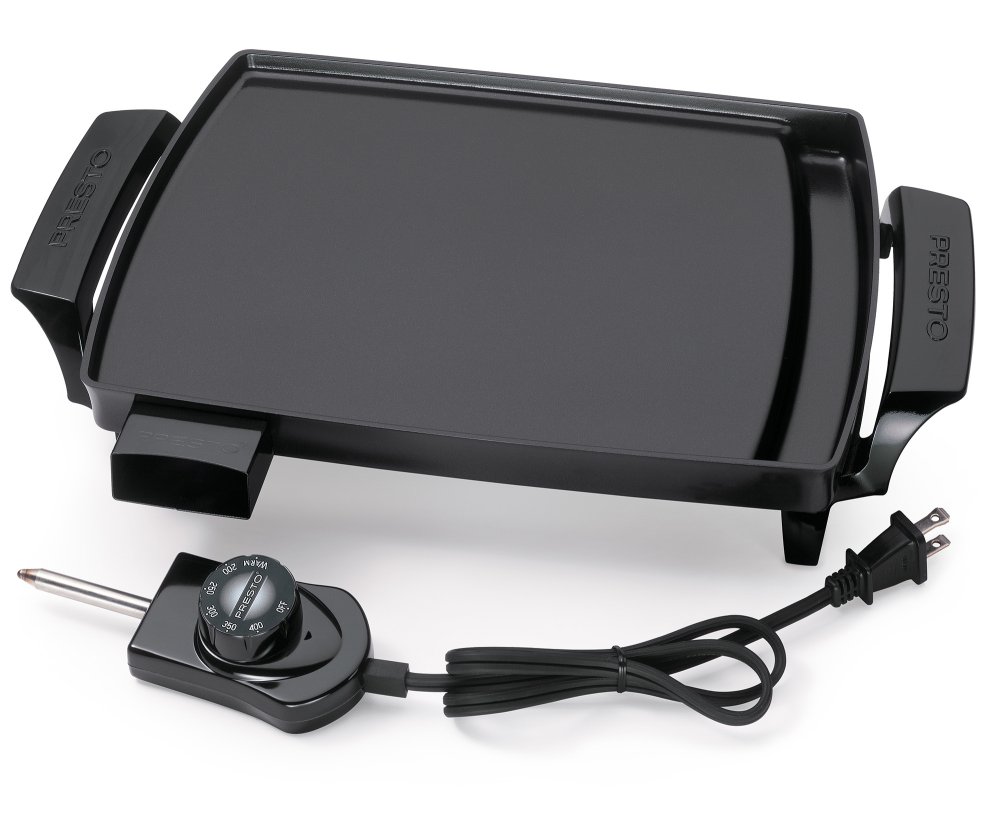 Presto 07211 Liddle Griddle with its removable heat control detached