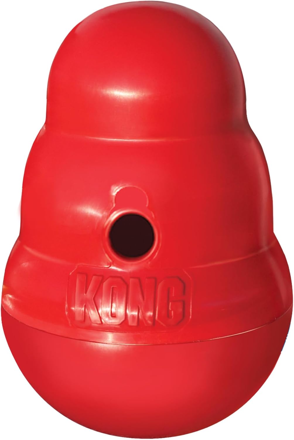 KONG Wobbler 大号漏食玩具：让一份干粮随拨动落出来