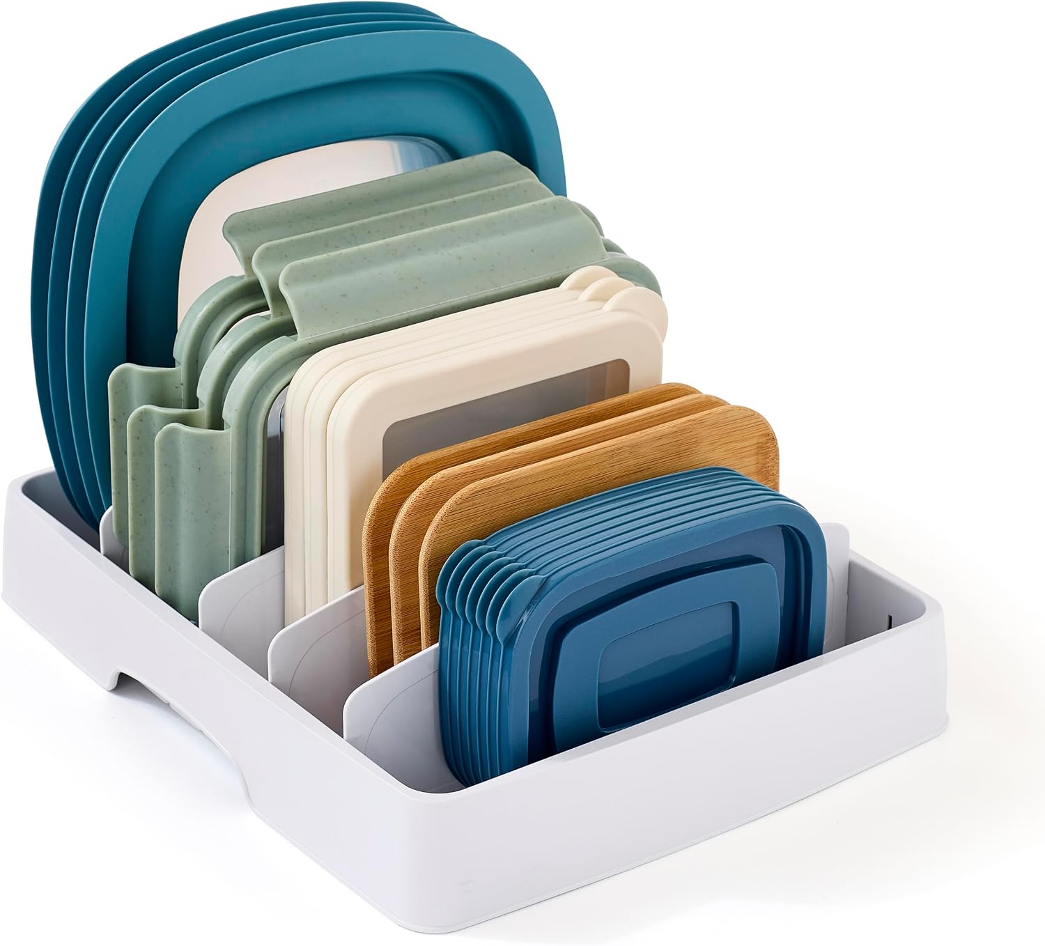 YouCopia 50100 StoraLid Food-Container Lid Organizer Keeps Up to 9-Inch Lids Upright