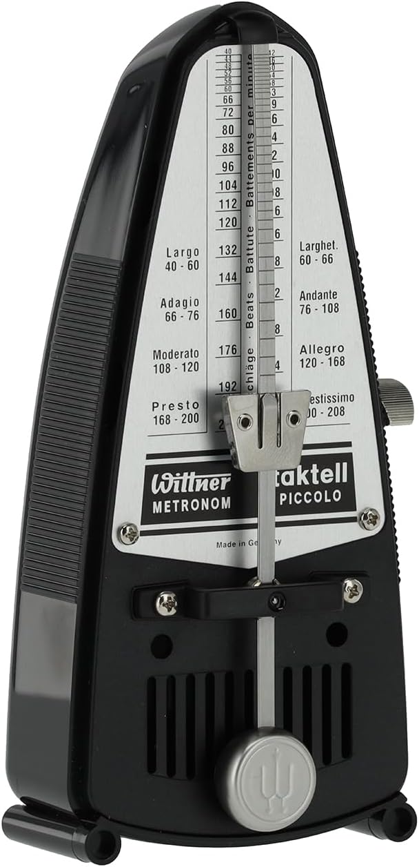 Wittner 836 Taktell Piccolo Metronome: Follow the Swing Without Batteries