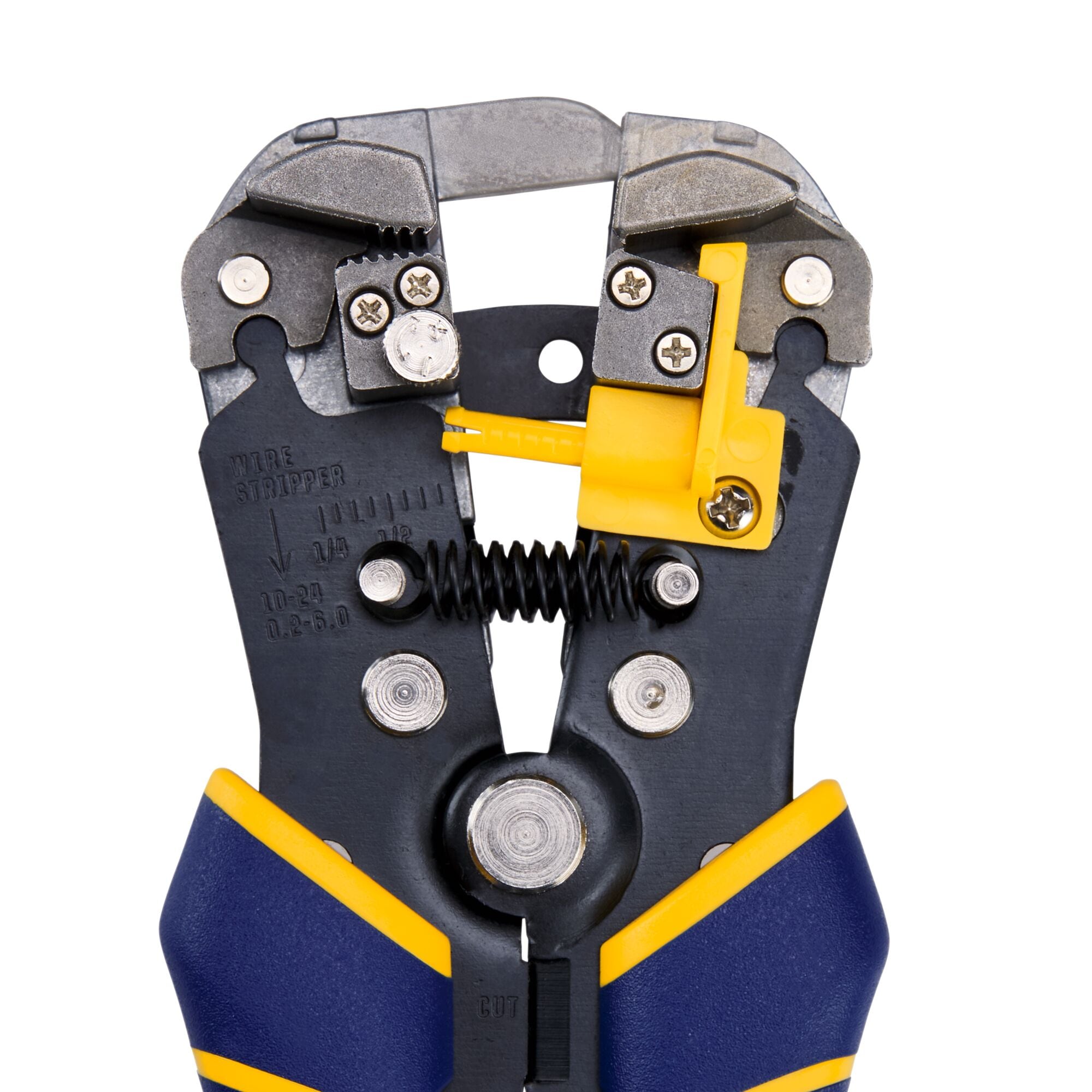 IRWIN 2078300 Self-Adjusting Wire Stripper Sets Repeatable Strip Lengths