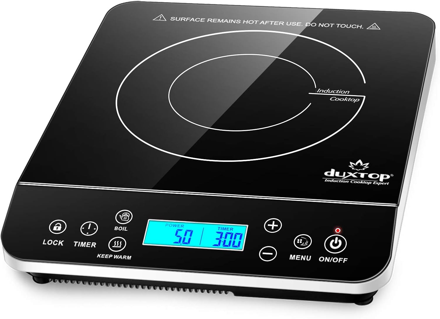 Duxtop 9600LS / BT-200DZ Portable Induction Cooktop / Silver / EAN 00638339650896 / Amazon US B01FLR0ET8
