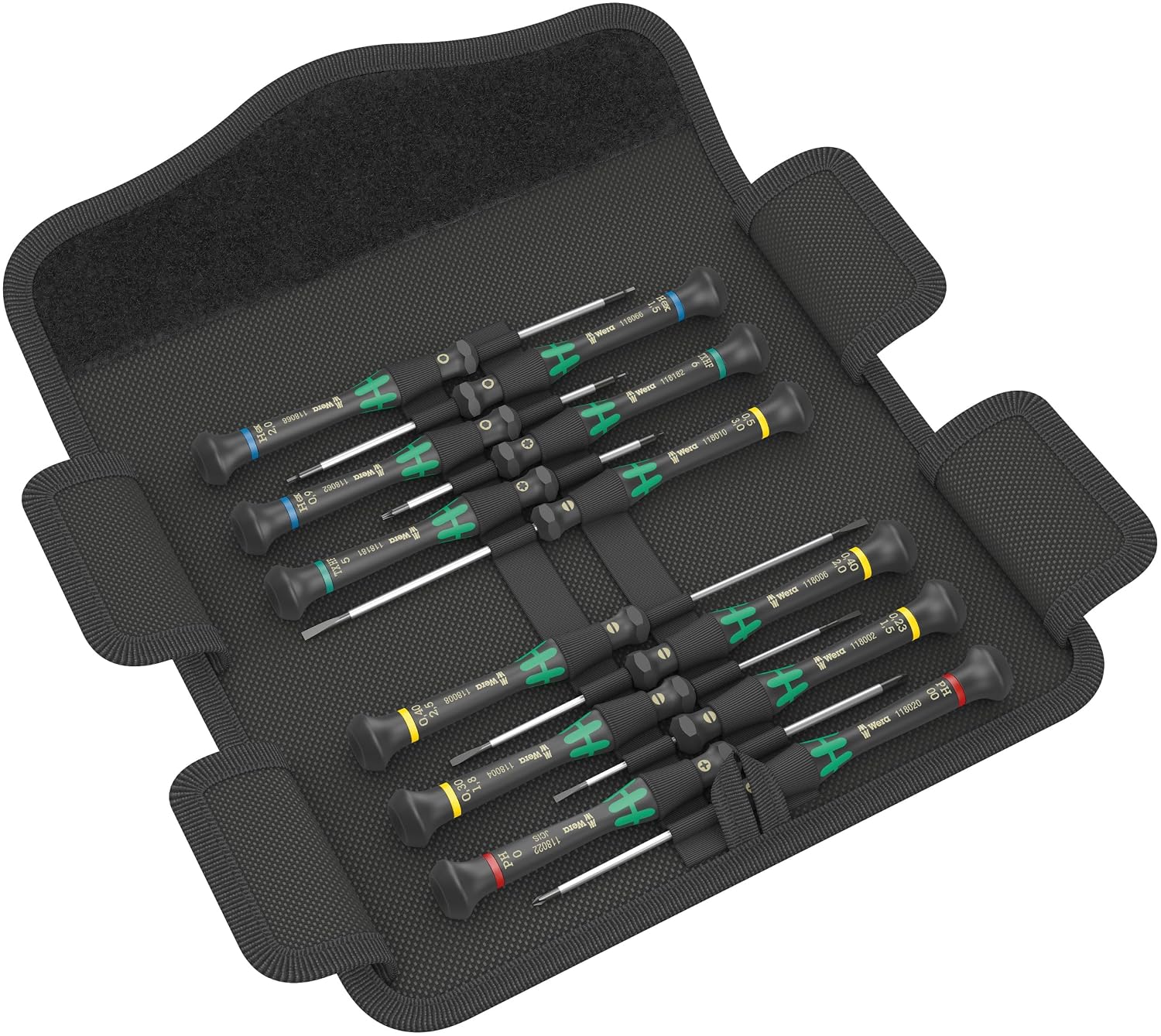 Wera Kraftform Micro 12 Universal 1:小螺丝先匹配准确规格