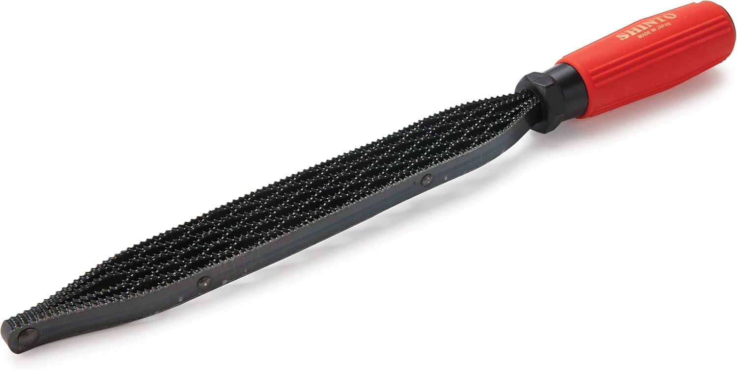 Shinto 9-Inch Saw Rasp: Coarse and Fine Faces for Wood Shaping