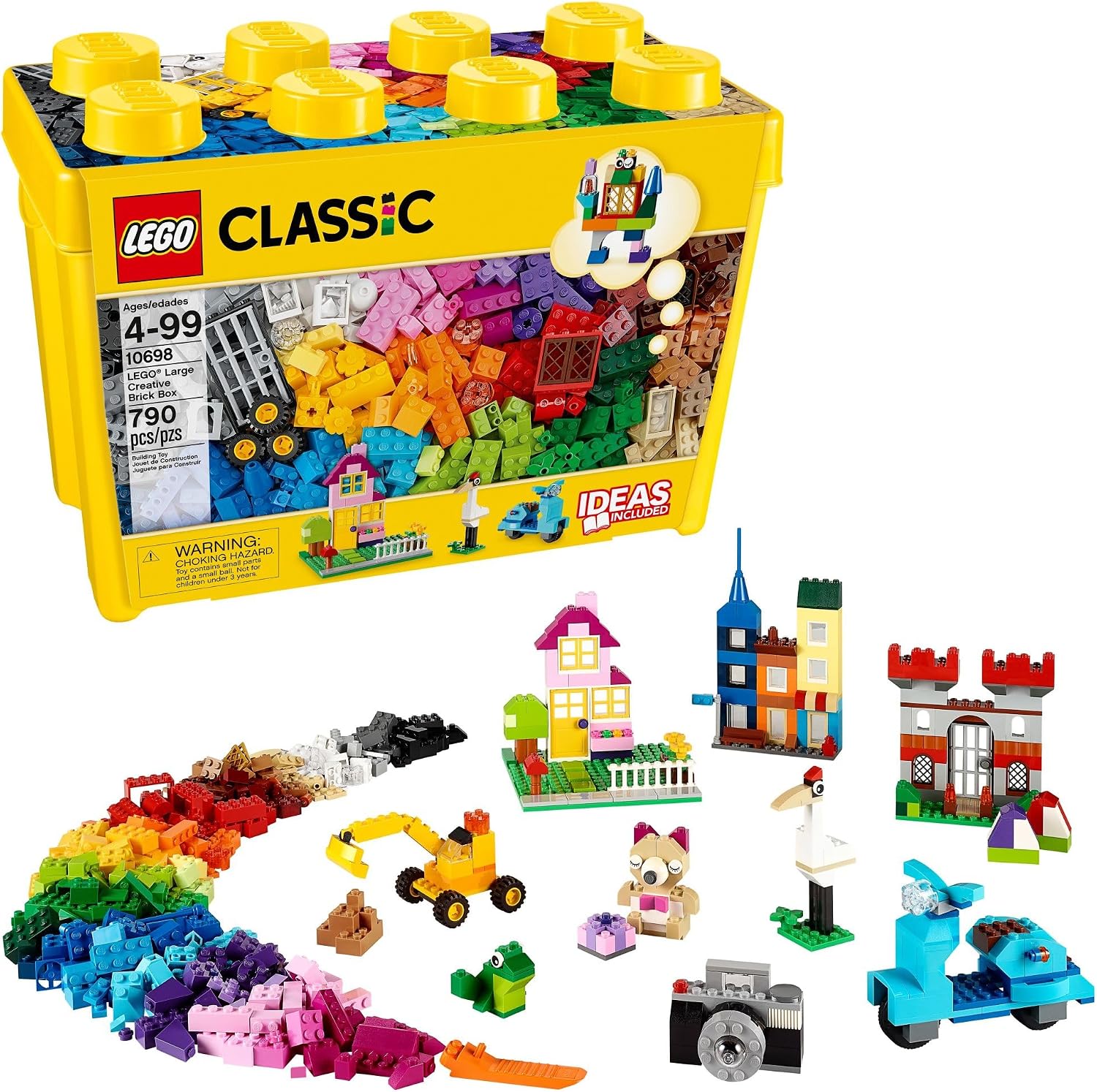 LEGO Classic 10698 Brick Box: Start With a Model, Then Change It