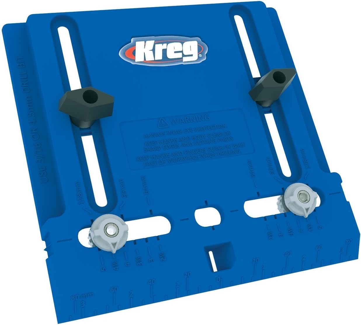 Kreg KHI-PULL Cabinet Hardware Jig: Lock In the Pull Spacing