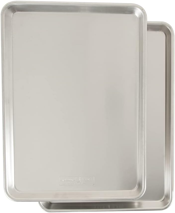 Nordic Ware Naturals Half Sheet Pans: Two Aluminum Workhorses for Baking and Roasting
