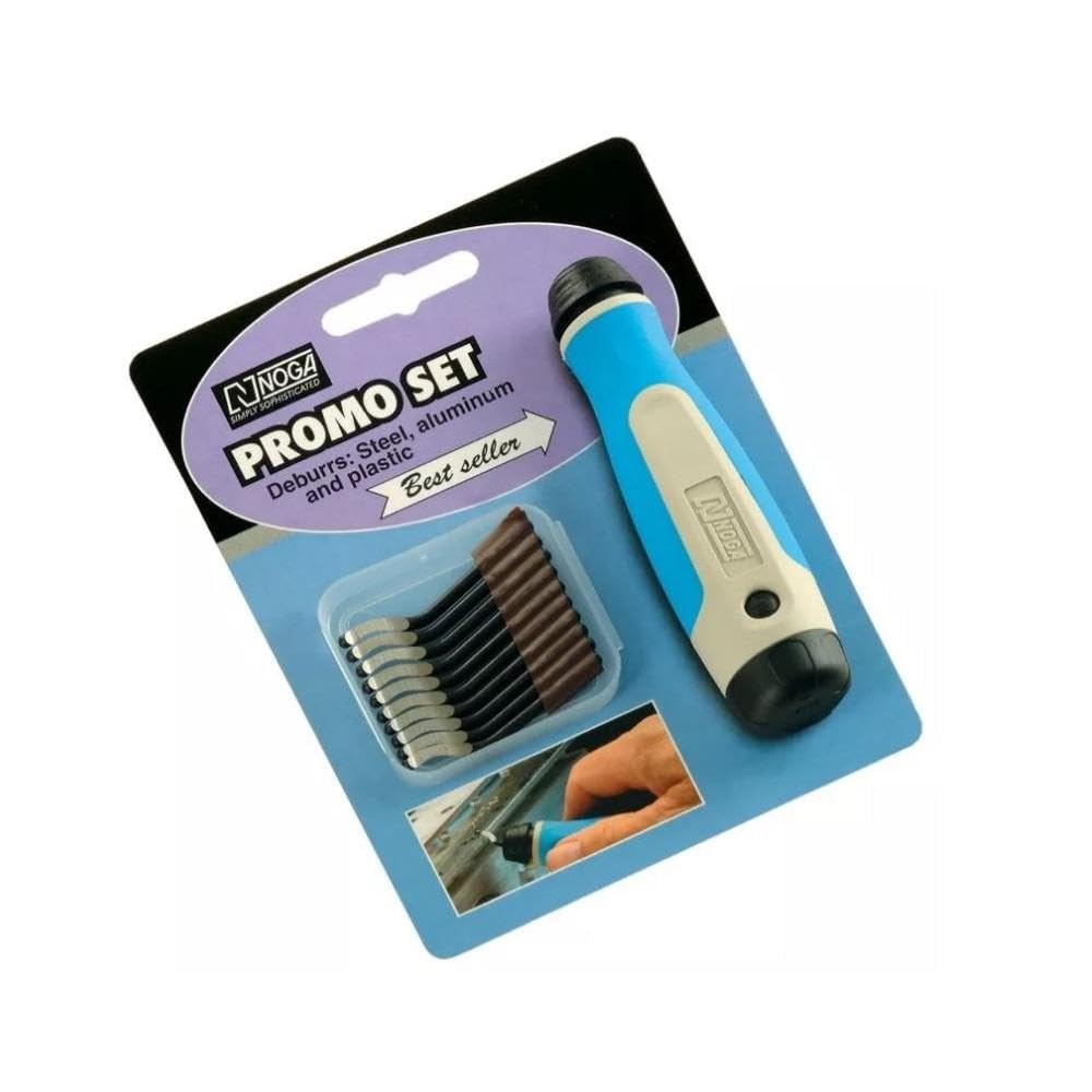 NOGA NG8150 Deburring Tool: Keep the Edge Cleanup Blade Replaceable