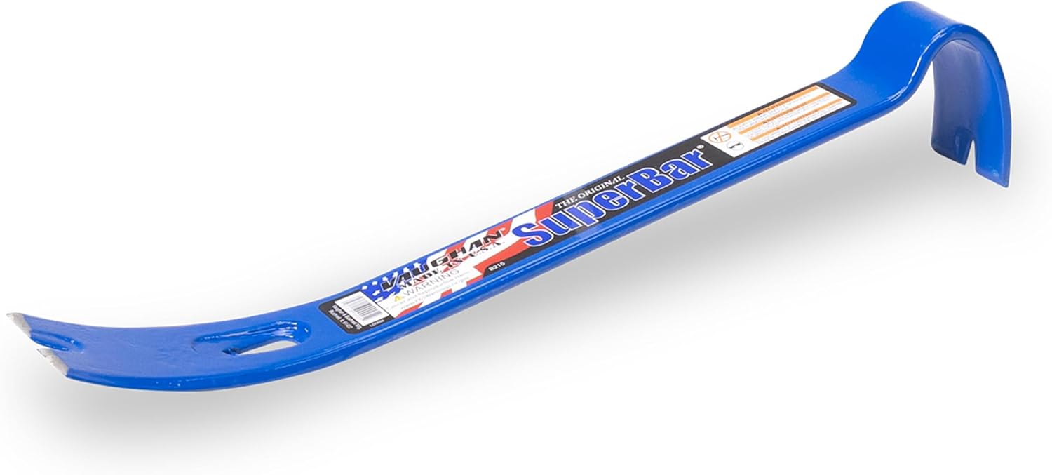 Vaughan B215 Flat Pry Bar: Choose the Contact Point Before You Pry