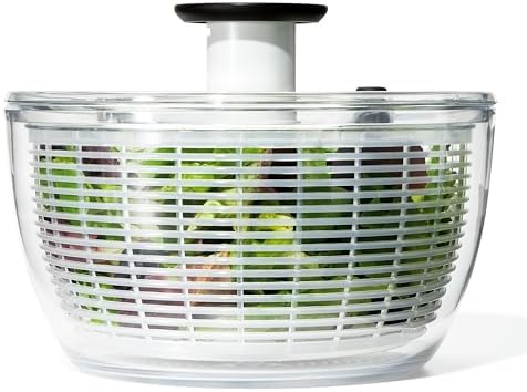White OXO Good Grips Large Salad Spinner from the selected Amazon B00004OCKR gallery