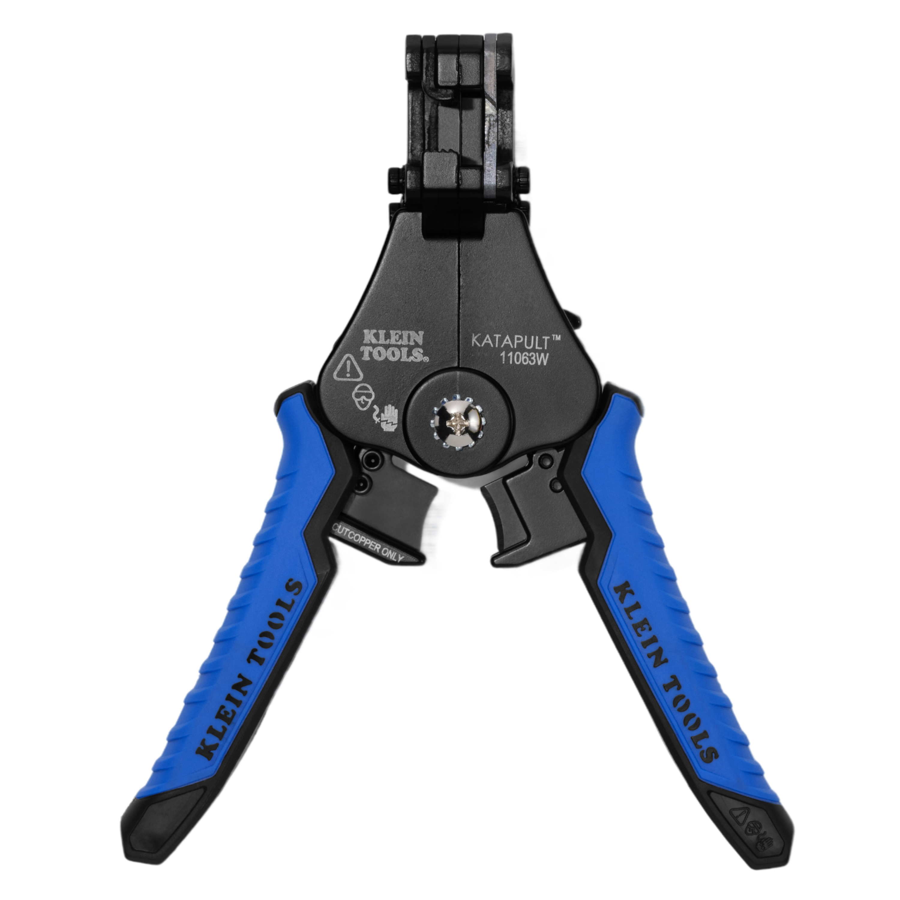 Klein Tools 11063W Automatic Wire Stripper: Choose a Hole, Squeeze Once