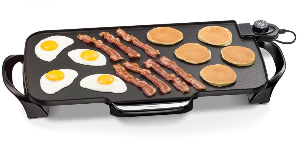 Presto 07061 Electric Griddle: Removable Handles Make 22 Inches Easier to Store