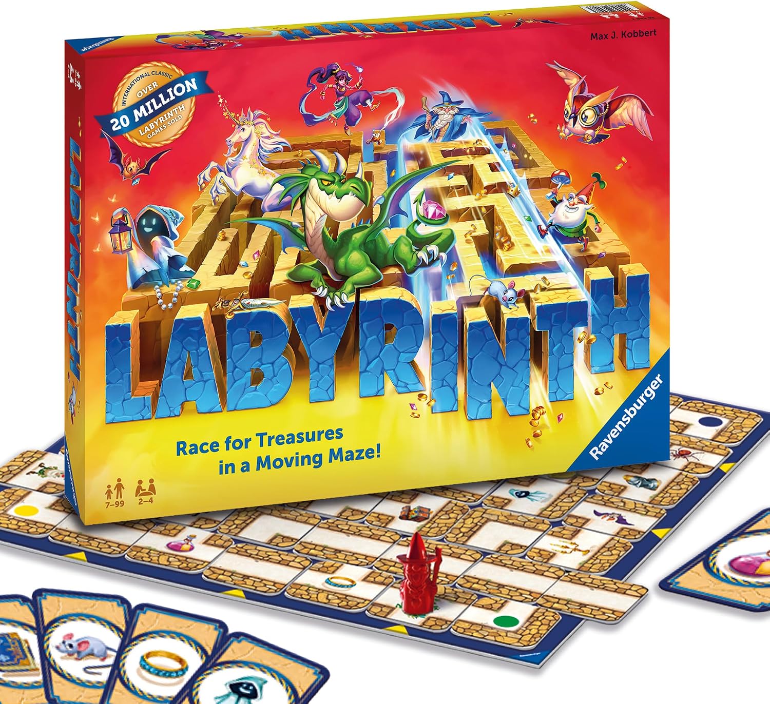 Ravensburger Labyrinth Board Game: Change the Maze Before You Move