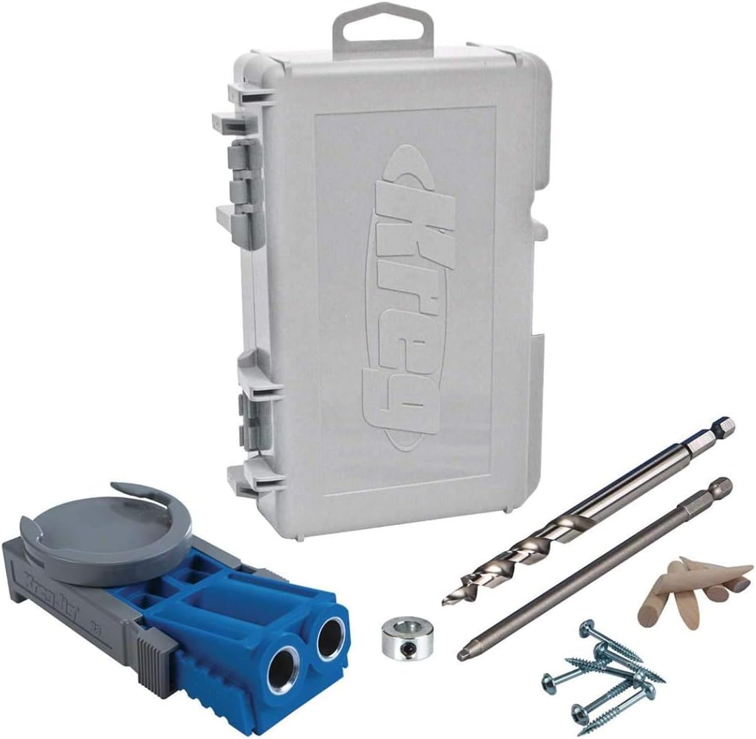 Kreg R3 Pocket-Hole Jig: Set the Thickness and Bring a Clamp