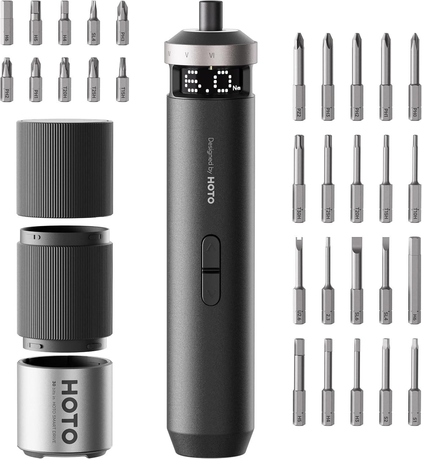 HOTO PixelDrive QWLSD014 Screwdriver: Adjustable Torque