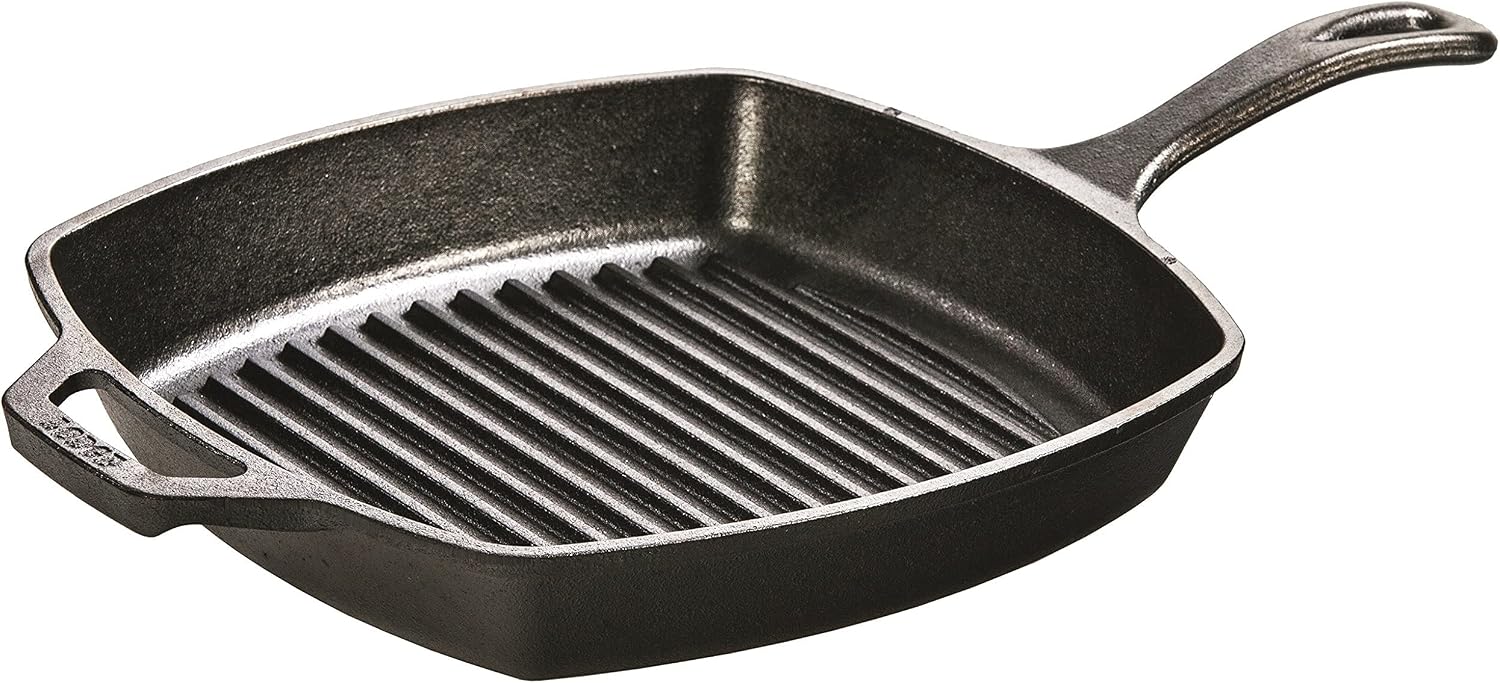 Lodge L8SGP3 Grill Pan: Are Grill Marks Worth the Extra Cleanup?