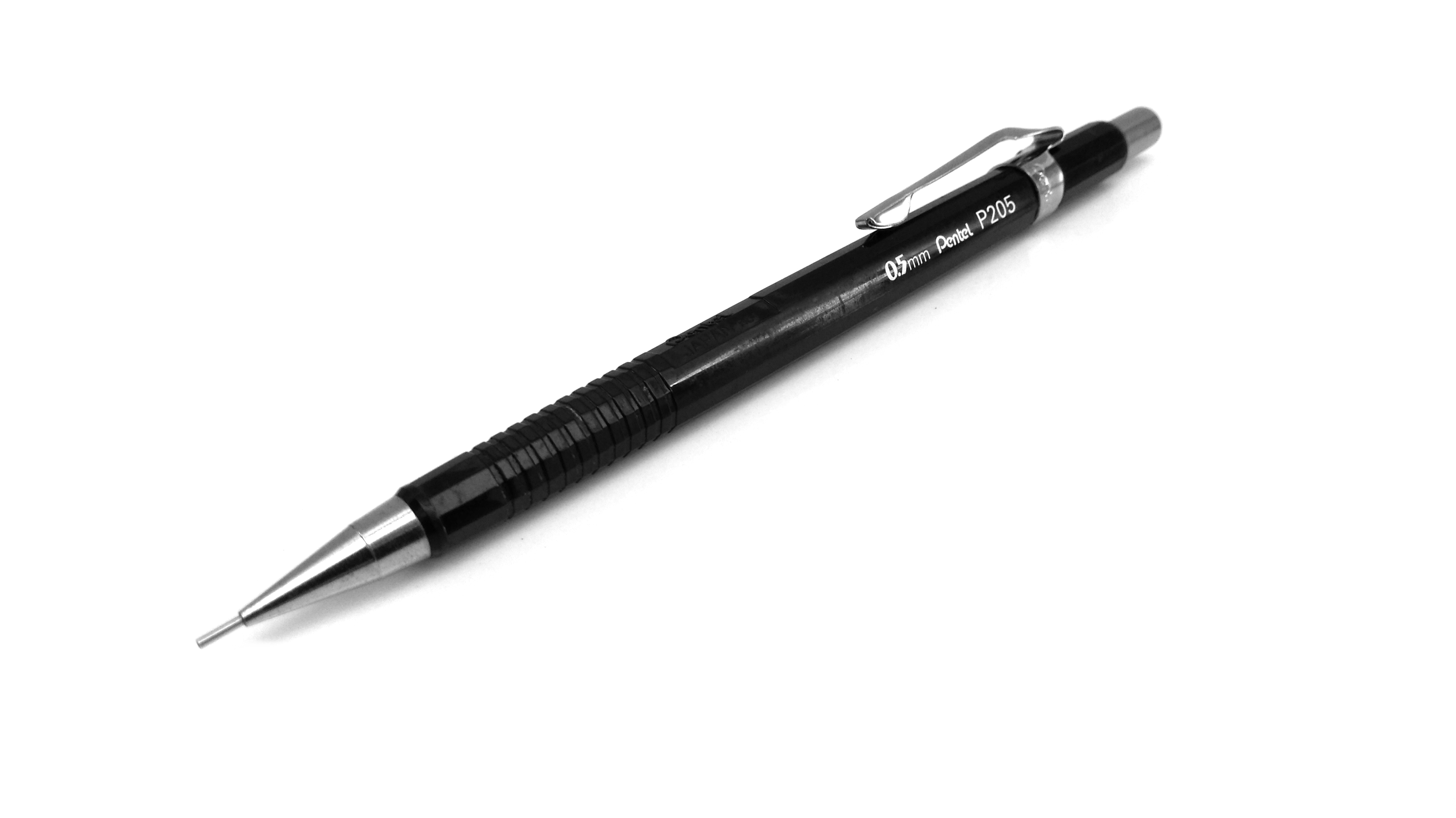 Pentel P205 vs rOtring 600 0.5 mm Pencils: Lightweight Ruler Work or Weighted Metal Control