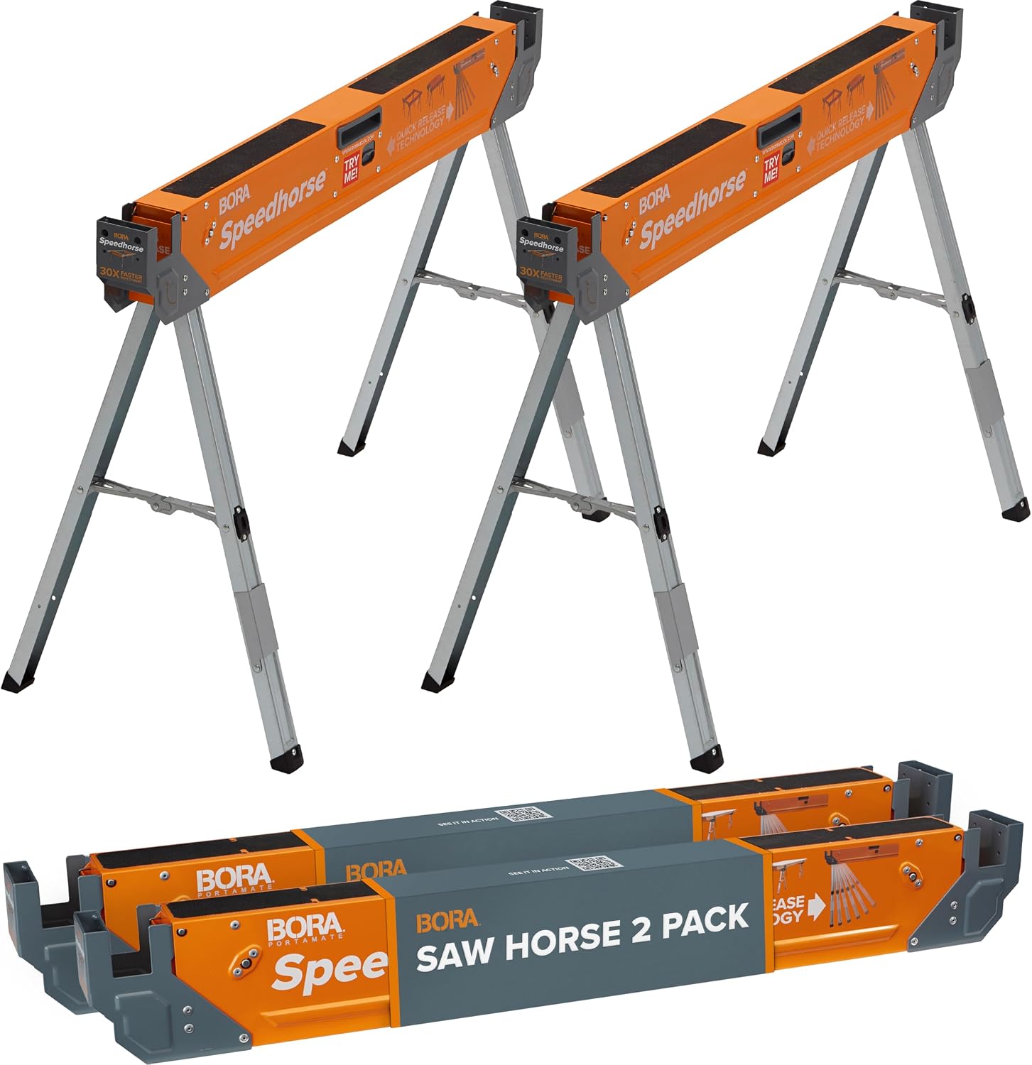 BORA Speedhorse Two-Pack: A Workstation That Packs Away