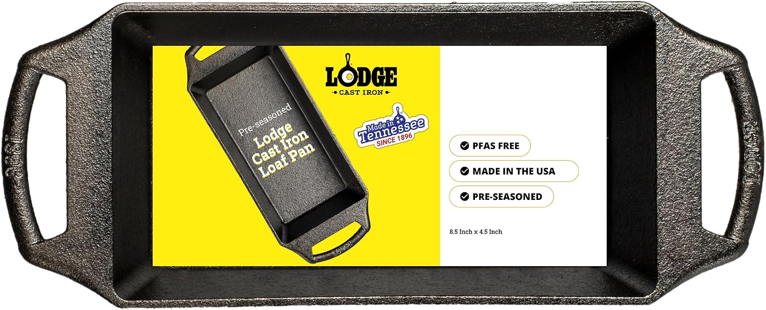 Lodge BW8LP Loaf Pan: Cast Iron for a Recipe You Already Know
