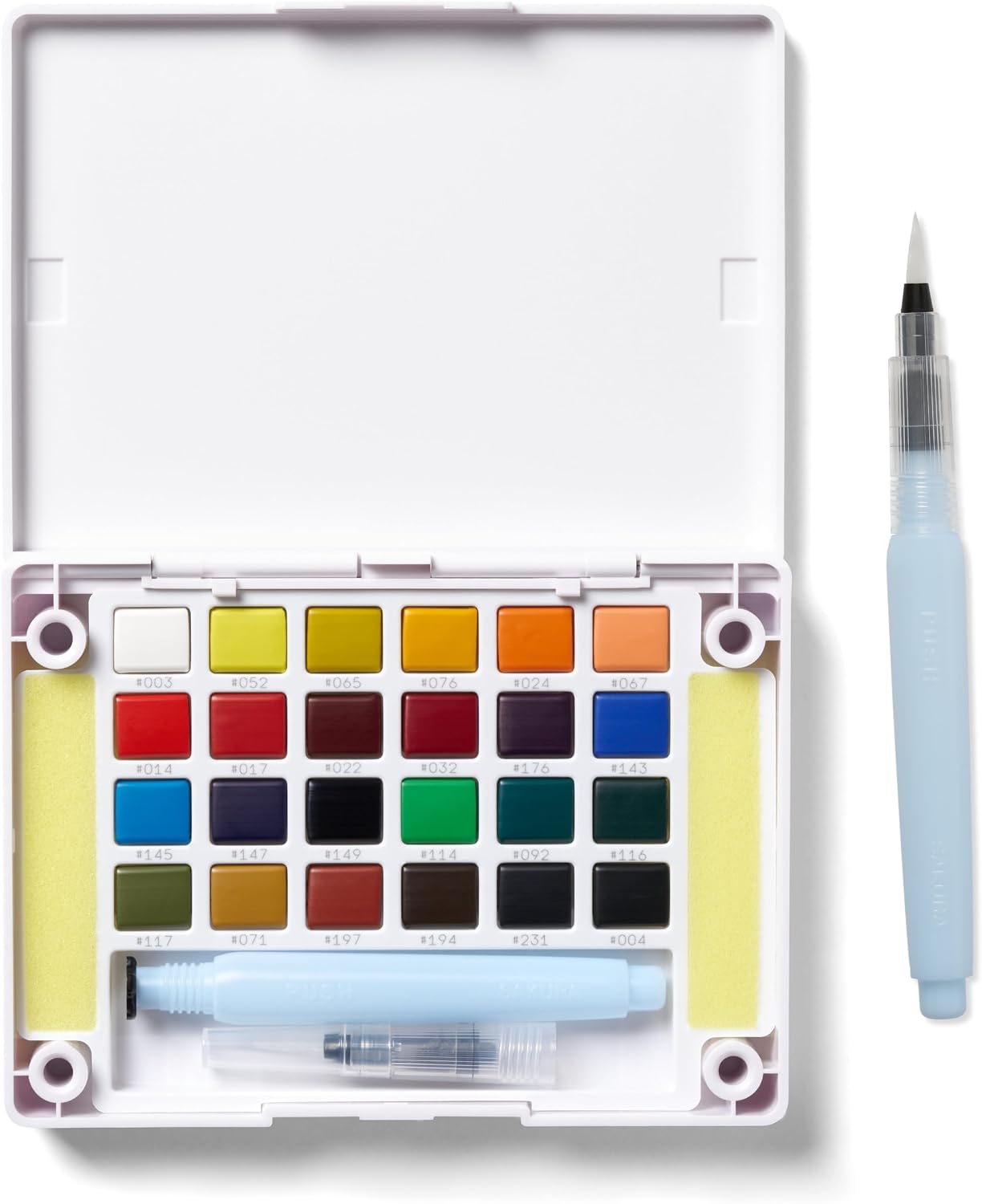Sakura Koi 24-Color Watercolor Kit: A Smaller Setup for Travel Sketches
