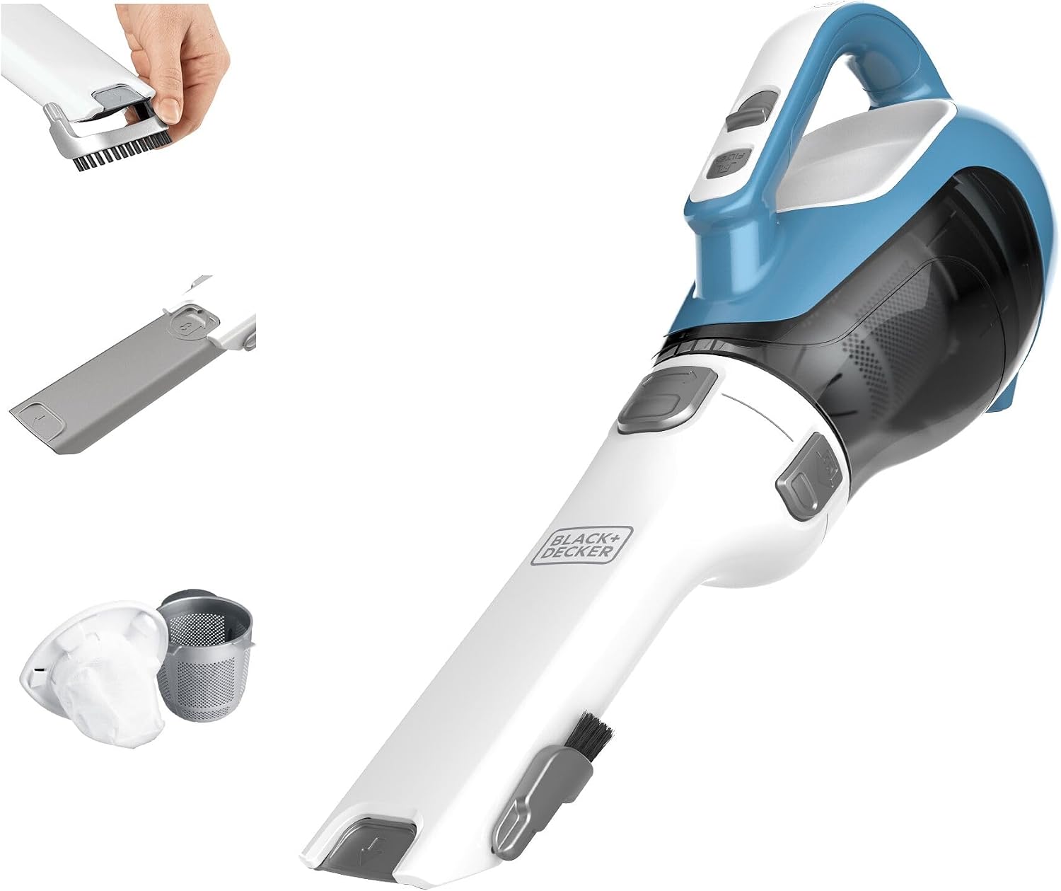BLACK+DECKER CHV1410L Hand Vacuum: Rotating Nozzle